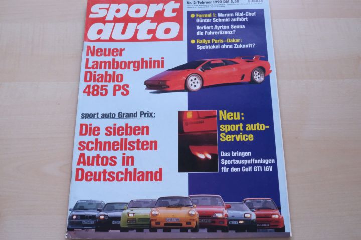 Sport Auto 02/1990
